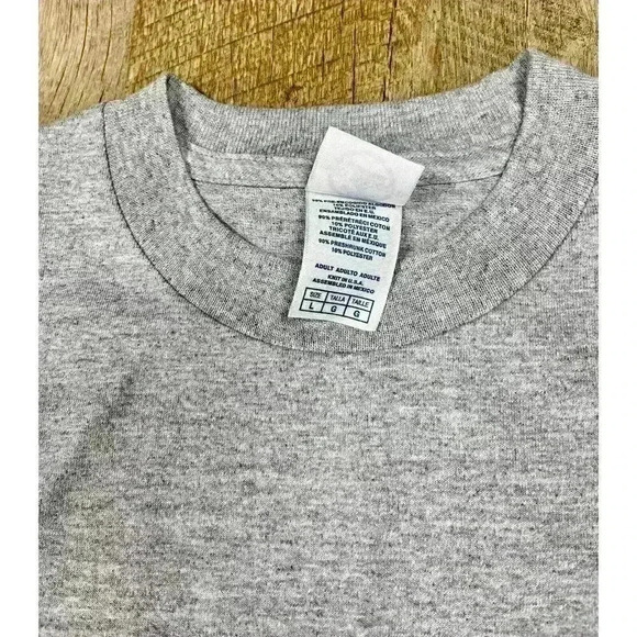 ‘56 Chevy Bel-Air Shirt Mens Large Gray Official GM Product 1956 Short Sleeve - Picture 4 of 9